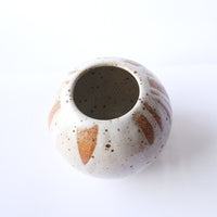 Little Round Poured Lustre Vase