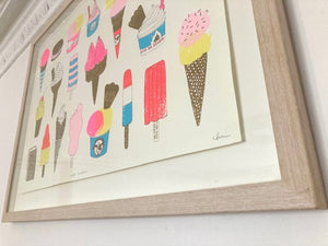 'Hello Sunshine' Screen Print, Framed