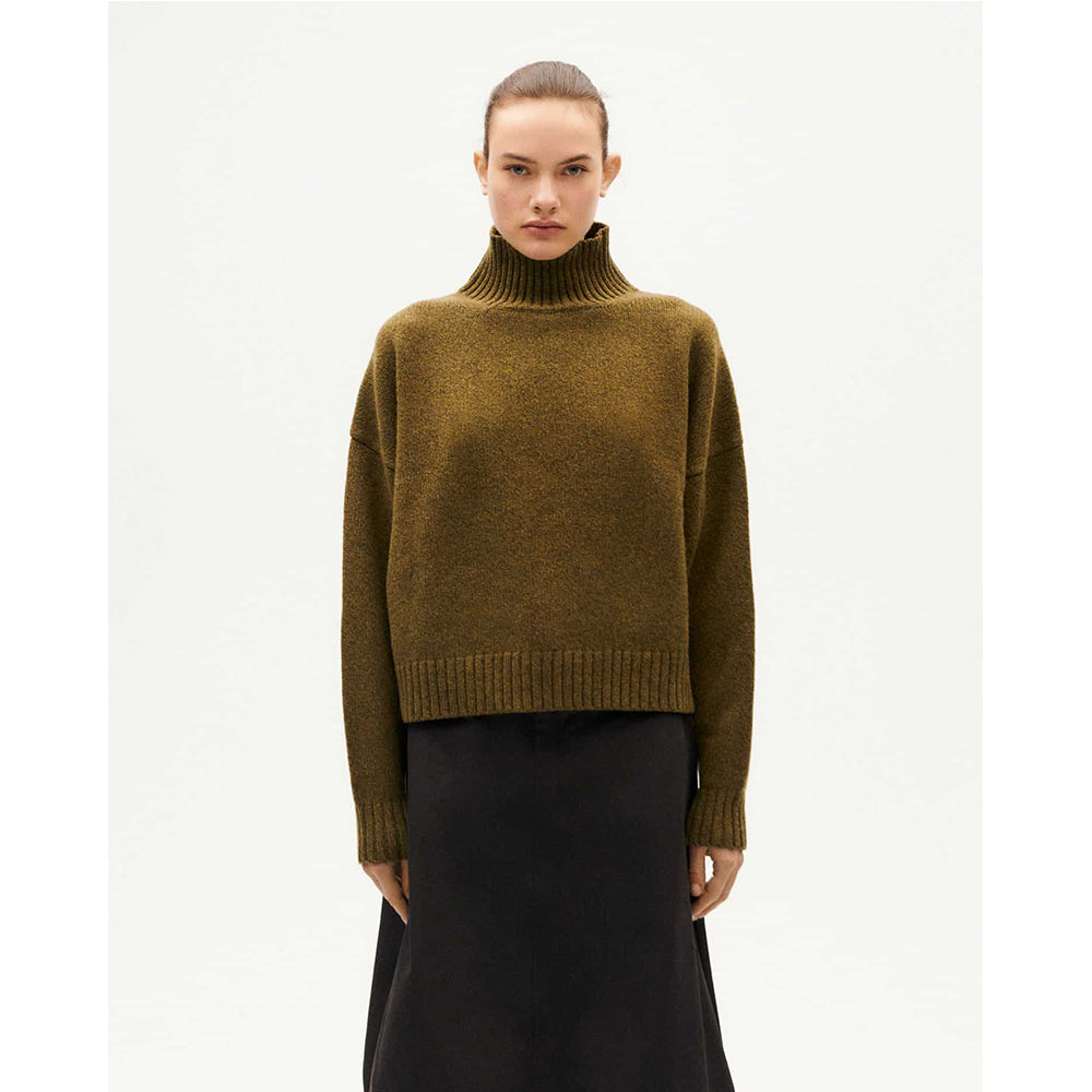 Caper Melange Idra Knitted Sweater