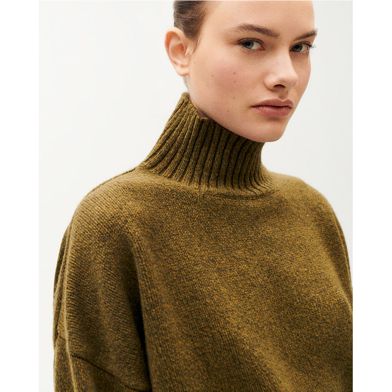 Caper Melange Idra Knitted Sweater