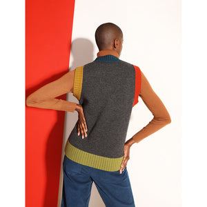 Ives Vest- Multicolour