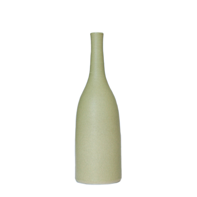 Light Olive Bottle Vase