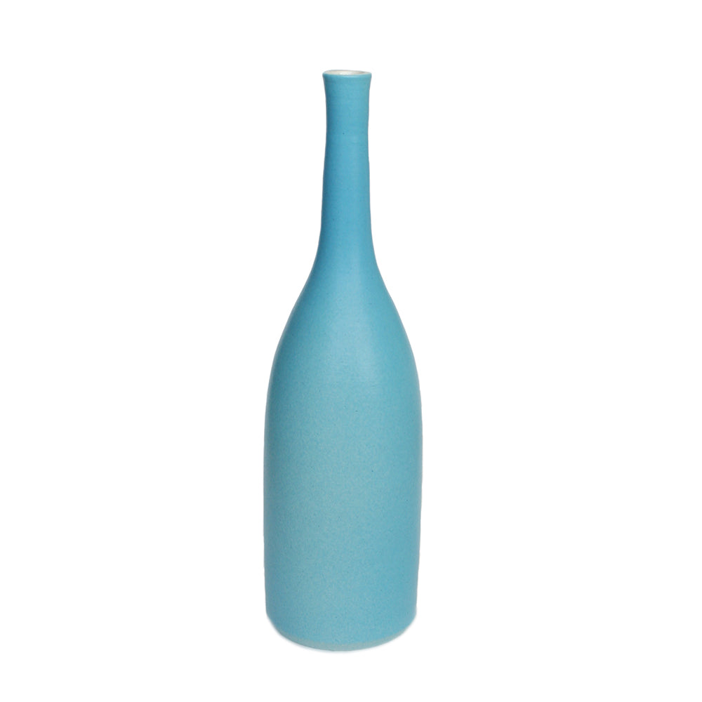 Turquoise Bottle Vase