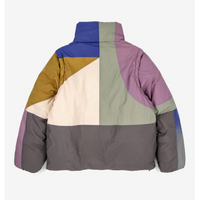 Landscape Colour Block Short Puffer