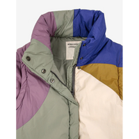 Landscape Colour Block Short Puffer