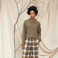 Leo Wool Jumper - Taupe Marl