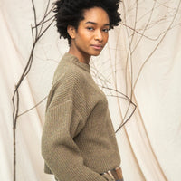Leo Wool Jumper - Taupe Marl