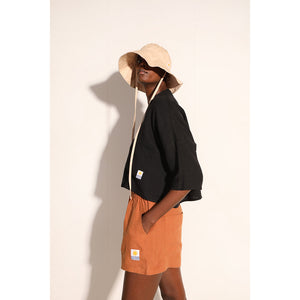 Maxim Linen Shirt- Black