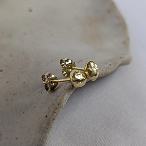 Mini Dara Studs, Gold Plated