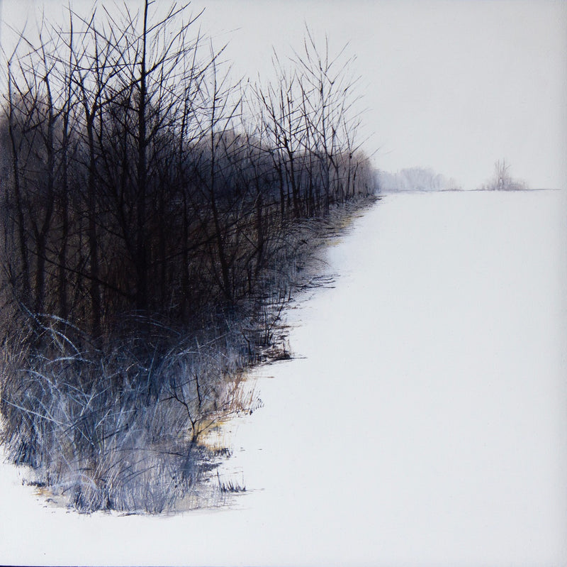 'Liminality VI' Oil on Panel, Framed