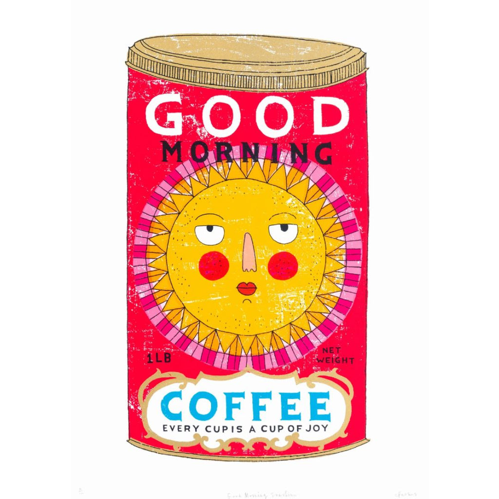 'Good Morning Sunshine', Screen Print, Unframed