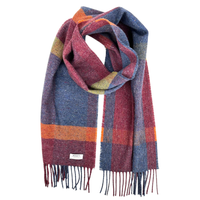 Mulled Berry Wool Scarf