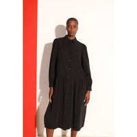 Nikson Shirtdress- Black