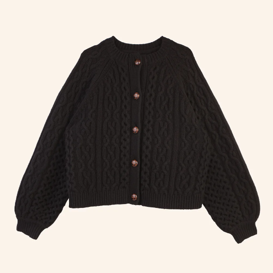 Quince Cardigan - Black