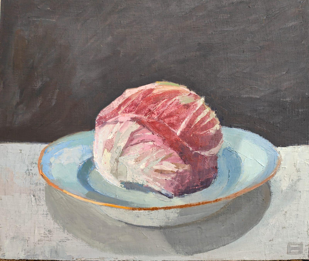 'Raddichio' Oil Painting, Framed
