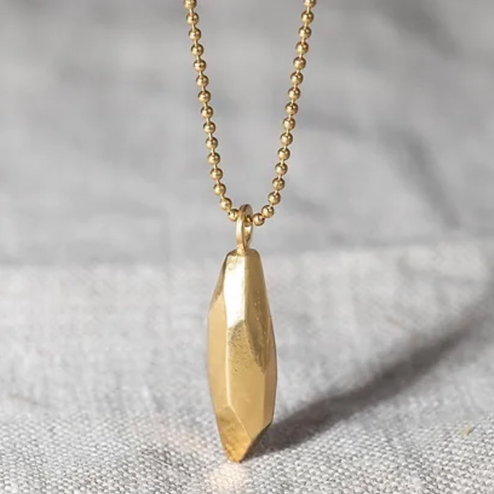 Rhea Necklace, Gold Plated