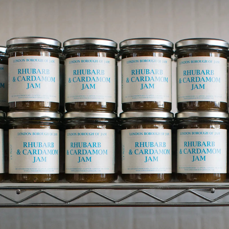 Rhubarb & Cardamom Jam