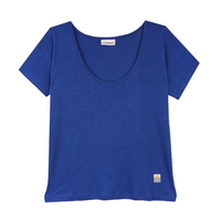 Square Cut T-Shirt Cobalt