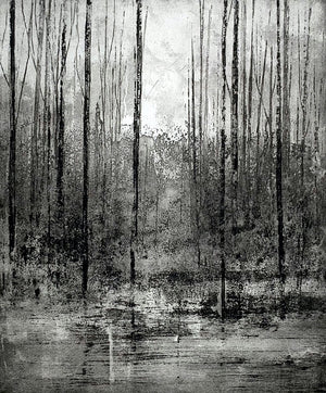 'Our Life Is A Faint Tracing On The Surface Of Mystery' Etching, Framed/Unframed