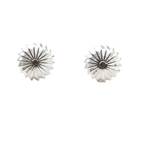 Clementine Stud Earrings, Silver