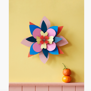 Dragonfruit Punch Flower Wall Art