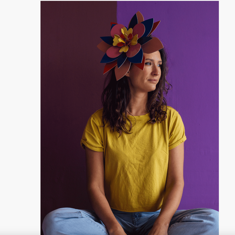 Dragonfruit Punch Flower Wall Art