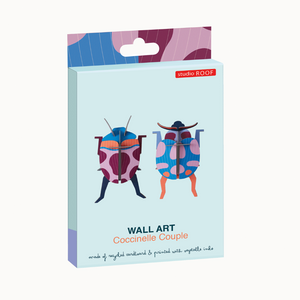Small Pair of Coccinelle Beetles Wall Art