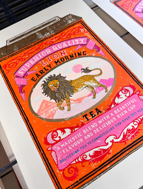 'Early Morning Magic', Screen Print, Unframed