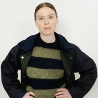 Oversized Striped Jumper