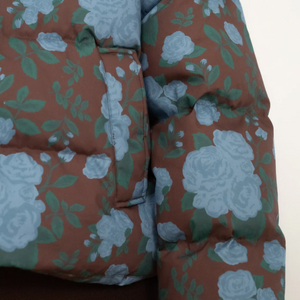 Dark Roses Print Short Jacket