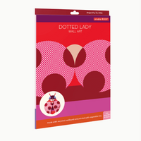 Dotty Lady Wall Art