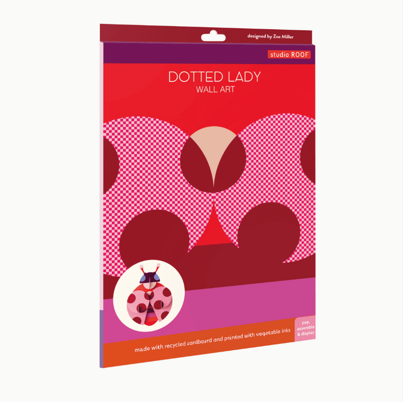Dotty Lady Wall Art