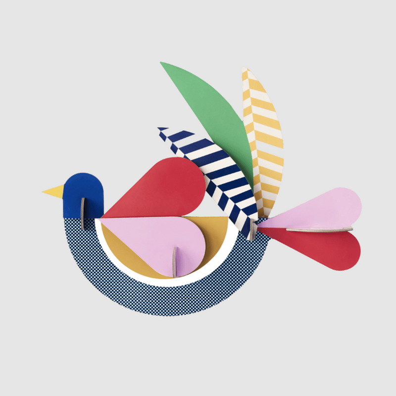 Feathery Bird Wall Art