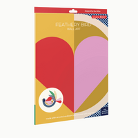 Feathery Bird Wall Art