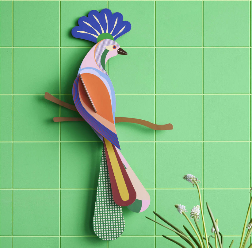 Tinjil Paradise Bird Wall Art