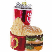 Fast-Food Burger Decoration
