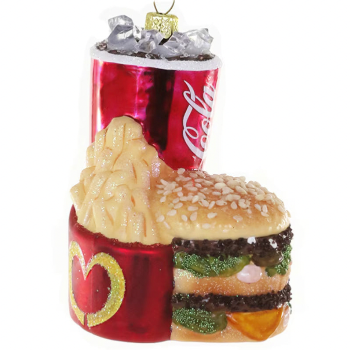 Fast-Food Burger Decoration