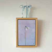 'Snowdrop' Oil Painting, Framed