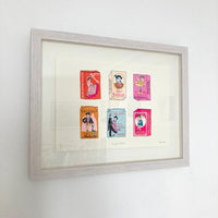 'Sugar Babes' Framed Screen Print