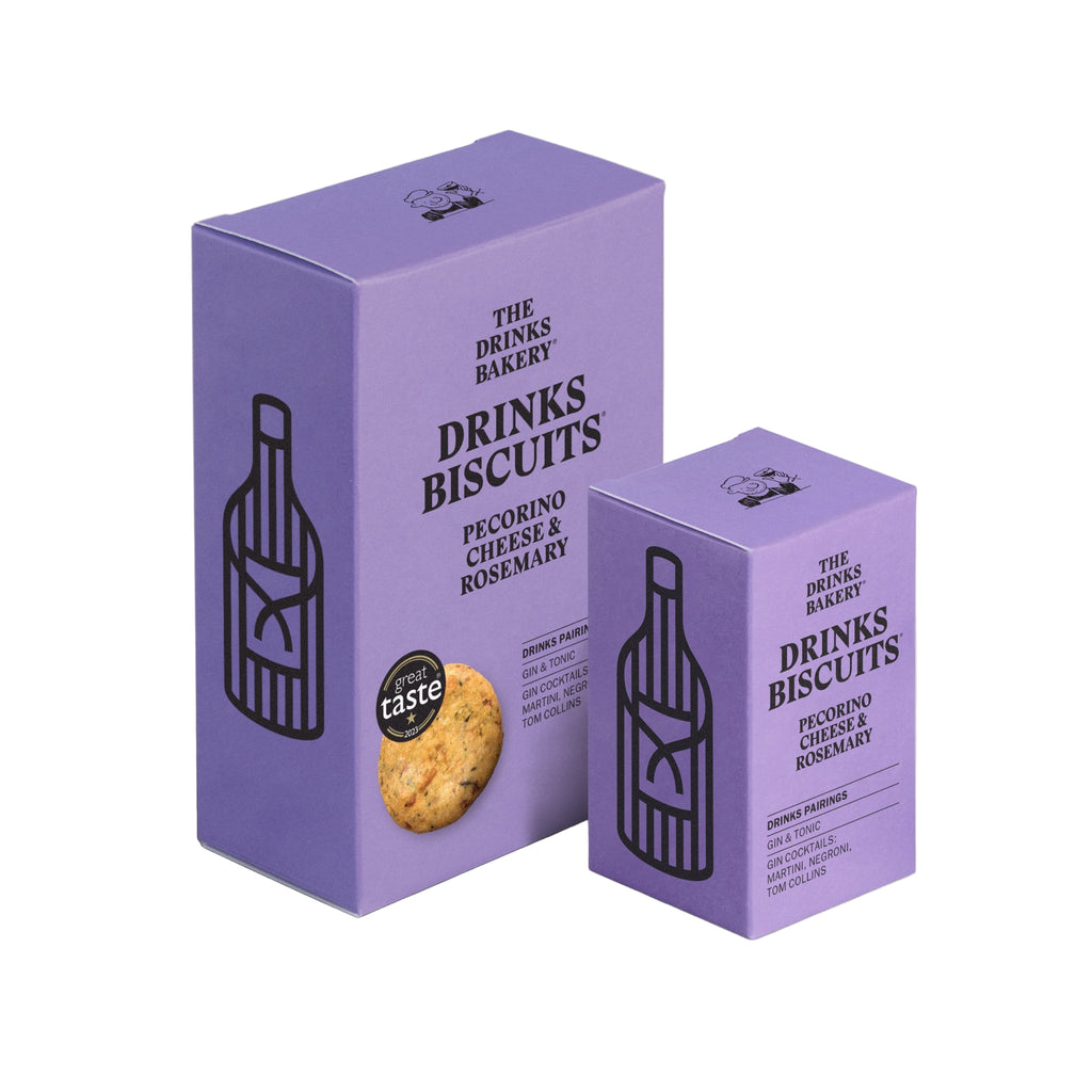 Pecorino Cheese and Rosemary Drinks Biscuits