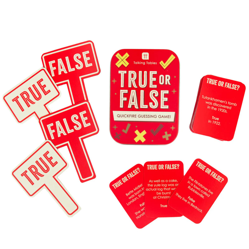 Fun in a Tin - True or False Game