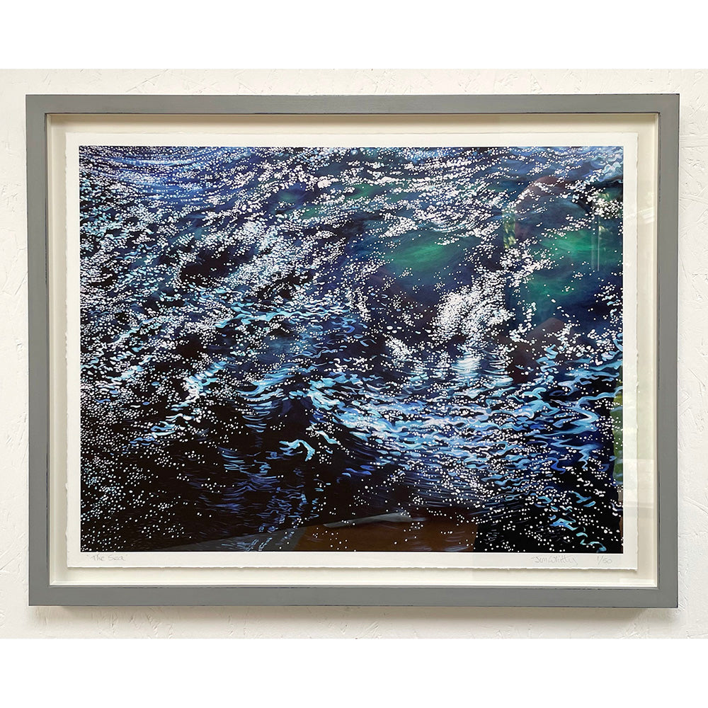 "The Sea" Framed Limited Ed. Giclee Print