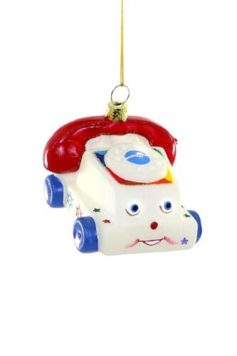 Vintage Toy Telephone Christmas Decoration