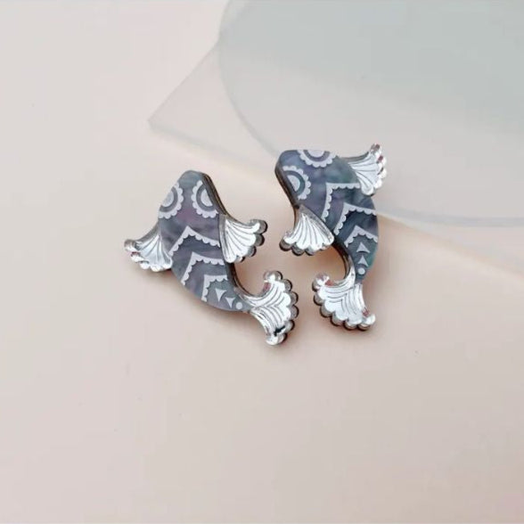 Fish Stud Earrings
