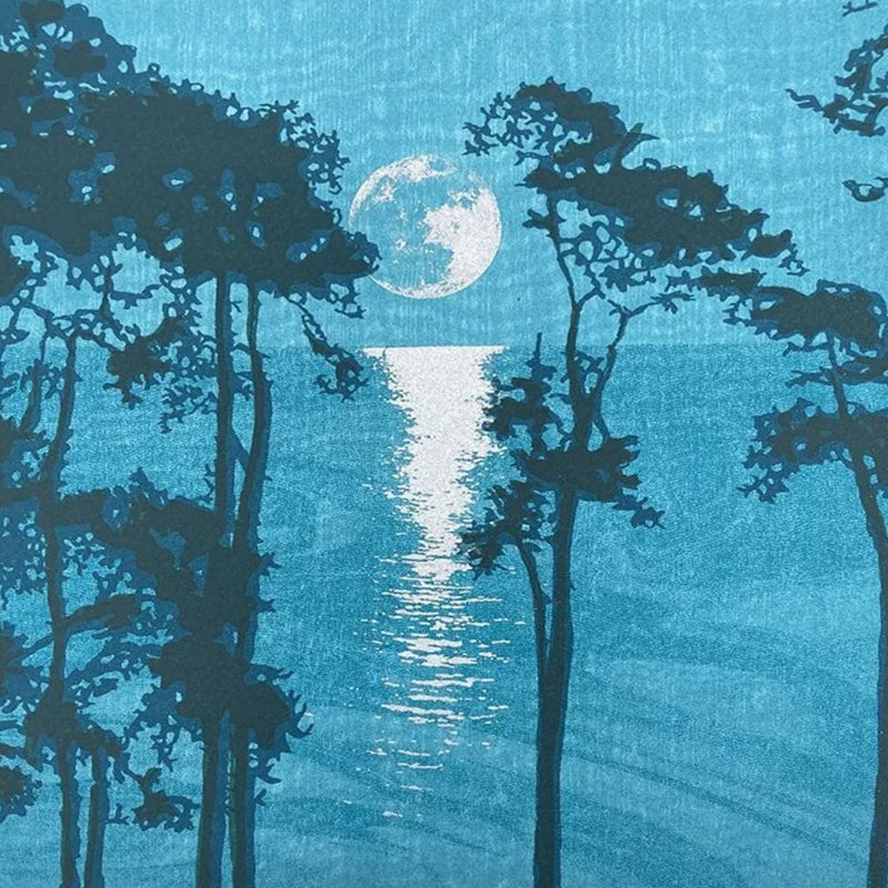 'Moonlight'  Framed Screen Print