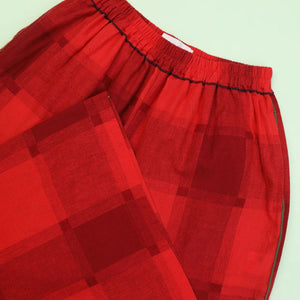 Eamon Trousers Red Gingham