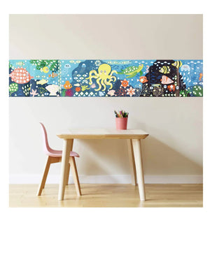 Poppik Sticker Panorama - Aquarium