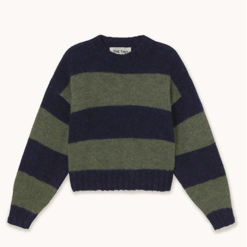 Oversized Striped Jumper