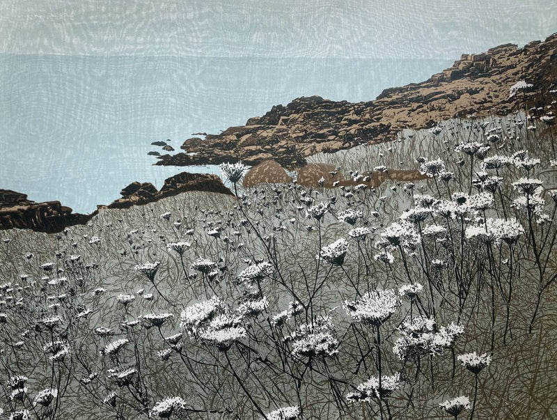 'Lamorna' Framed Screen Print