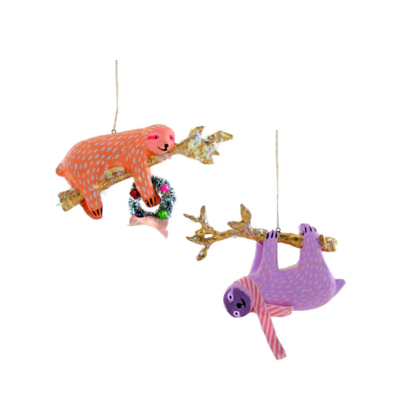 Christmas Sloth Decoration